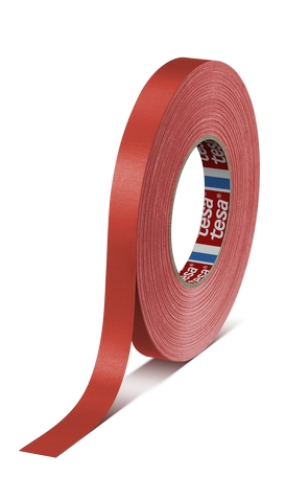 tesa 4651 Duct tape topkwaliteit (148 Mesh) 15mm x 50 meter Rood