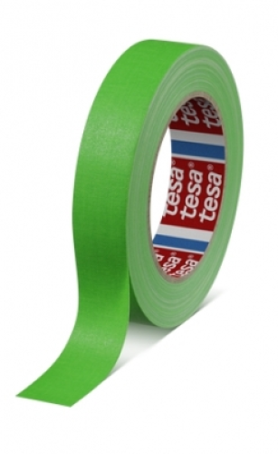 Tesa 4671 Duct tape topkwaliteit (120 Mesh) 25mm x 25 meter Fluor Groen