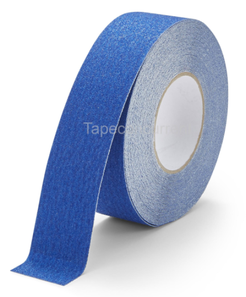 5886 Antislip tape met korrel 50mm x 3 meter Blauw