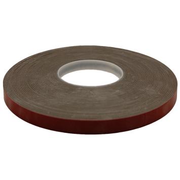 Acrylaat schuimtape voor LSE oppervlakken 1.5mm x 12mm x 16.5 meter