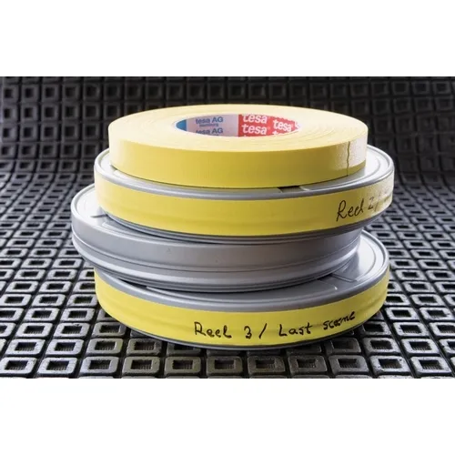 Tesa 4671 Duct tape topkwaliteit (120 Mesh) 38mm x 25 meter Fluor Oranje