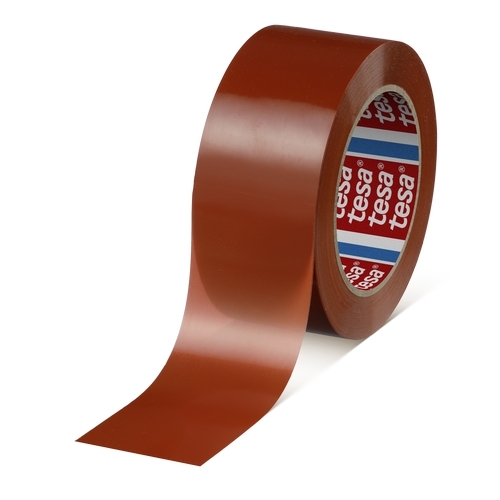 Tesa 4287 PP strapping tape met extra rekkracht 50mm x 66 meter Oranje