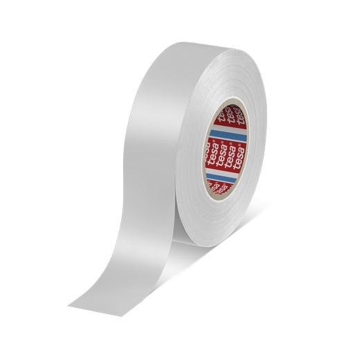 Tesa 4163 soft PVC isolatietape (0.13mm) 25mm x 33 meter Wit