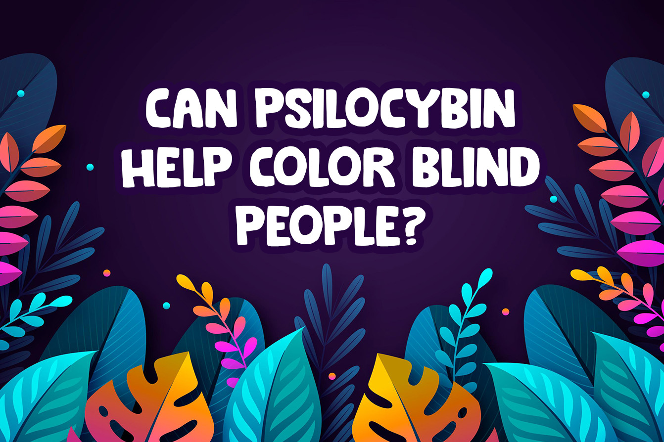psilocybin color blind