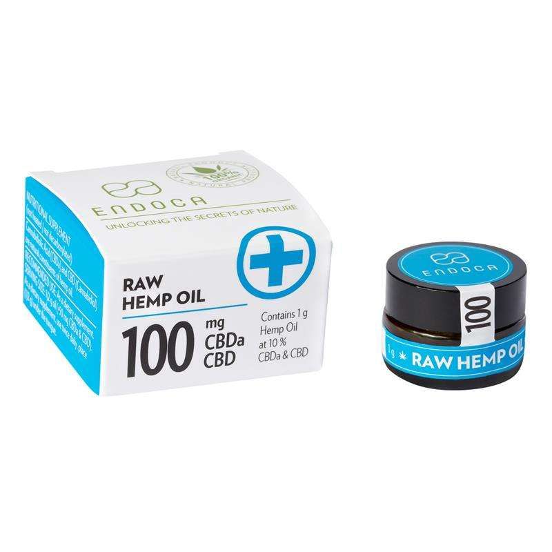 CBD paste RAW 10% 1g | 100 MG CBD (Endoca)