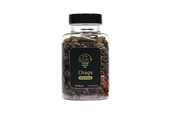 Chaga extract capsules - 120 caps