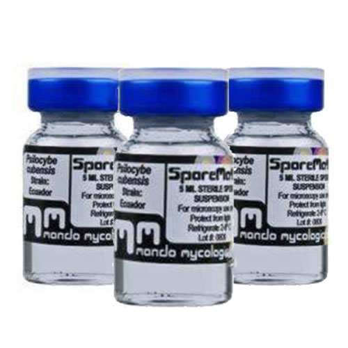 3 Paddo Sporenflesjes (10ML)
