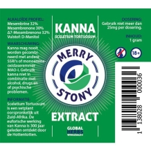 KannaKanna Merry stony extract - Sceletium Tortuosum Merry stony extract 1g | Sceletium Tortuosum