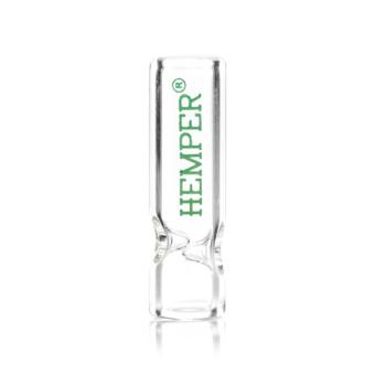 HEMPER glazen filter tips 6mm van borosilicaatglas, herbruikbaar