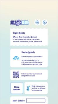 Magic Bar - Mycélium psychédélique comestible