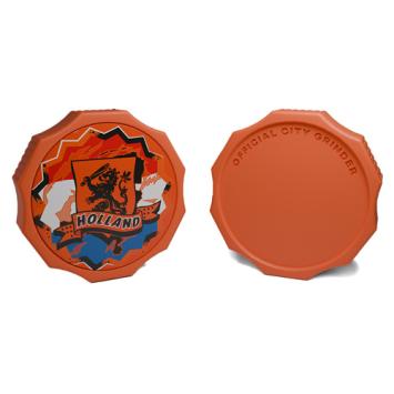 City Grinder Holland 55mm, 2-part grinder with magnetic closure