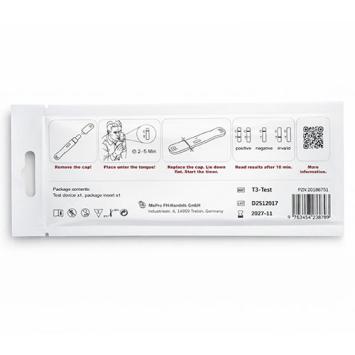 Test de saliva THC Rausch Radar T3 - 3 ng/ml