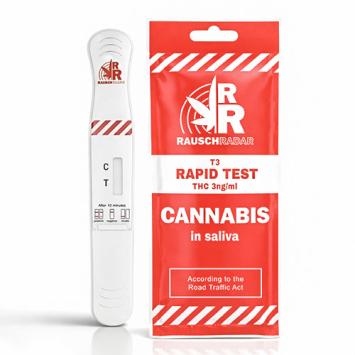 Test de saliva THC Rausch Radar T3 - 3 ng/ml