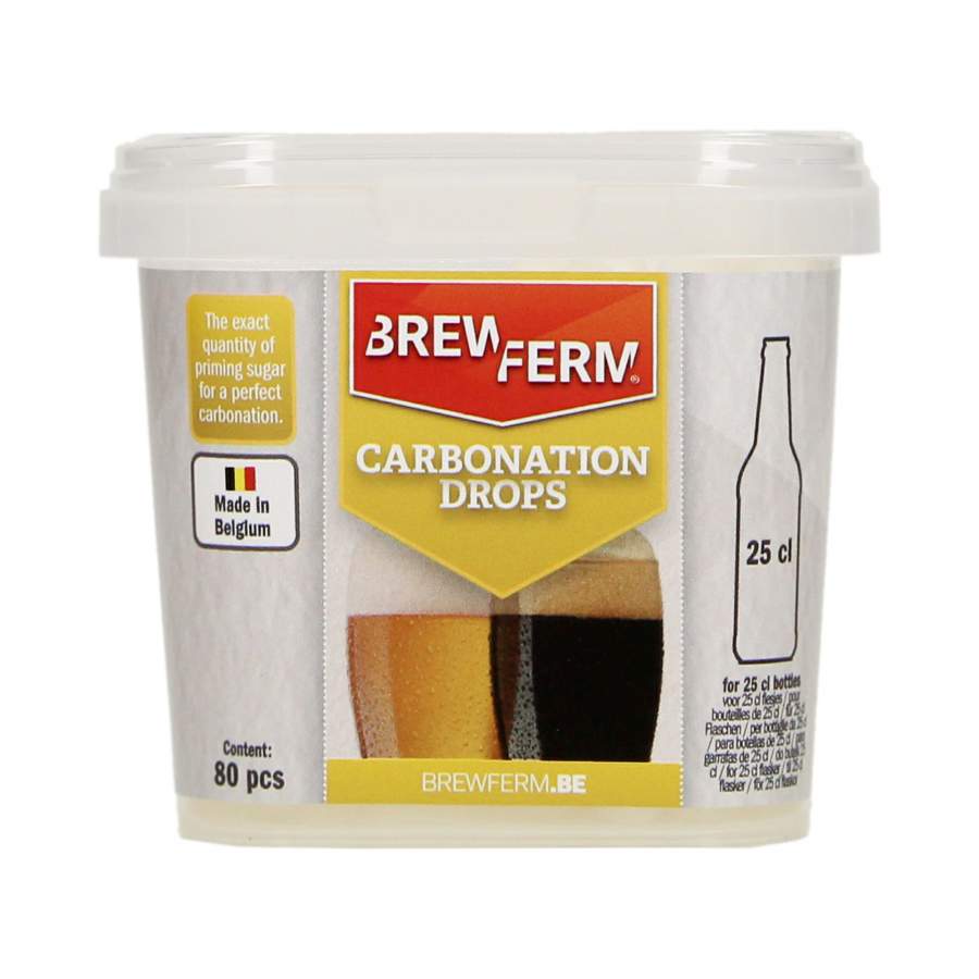Brewferm Carbonation Drops voor 25 cl - 80 st