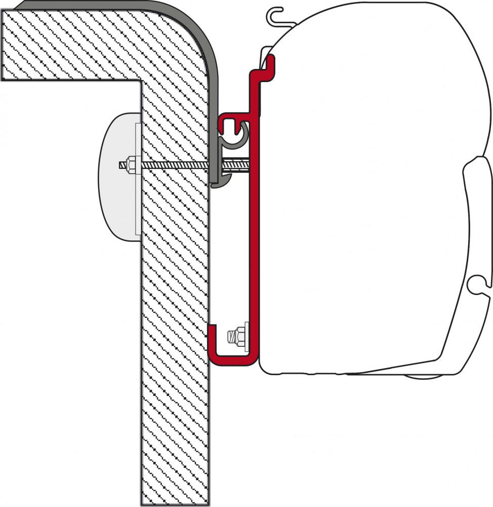 Fiamma Rapido Adapter 350 F45