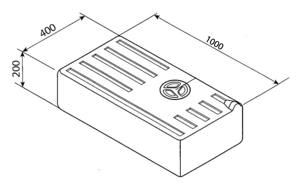 Watertank 78l V7-17 EV1602