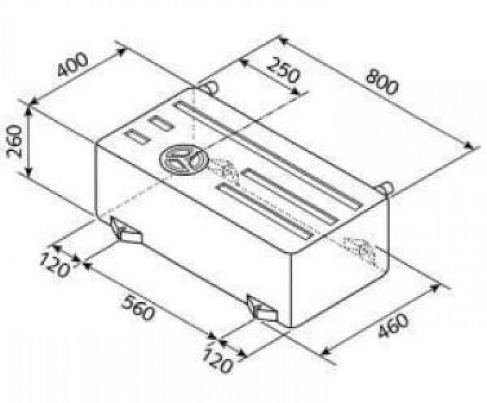 Watertank 75l V7-02 EV1501