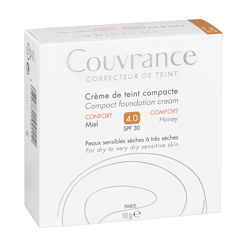 Avène Couvrance Getinte Compact Crème Miel Comfort 9,5g