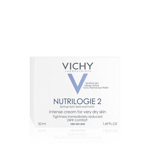 Vichy Nutrilogie 2 Dagcrème Zeer Droge Gevoelige Huid 50ml