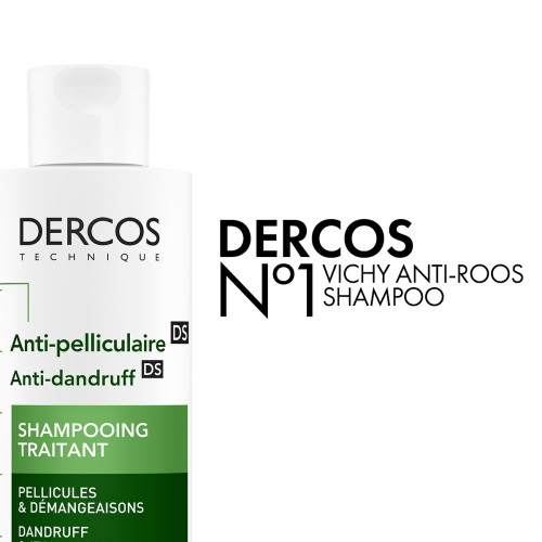 Vichy Dercos Shampoo Anti roos - Normaal tot Vet haar 390ml