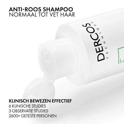 Vichy Dercos Shampoo Anti roos - Normaal tot Vet haar 390ml