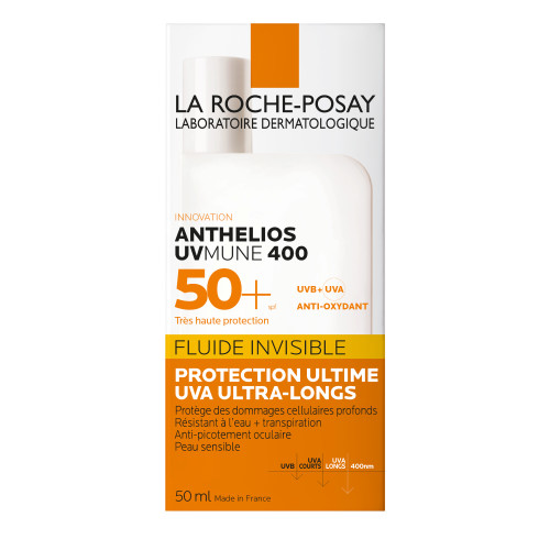 La Roche-Posay Anthelios UVMune 400 Onzichtbare Zonnebrand Fluide SPF50+ 50ml