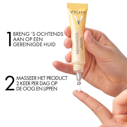 Vichy Neovadiol Multi-Verbeterende Oogcrème en lipverzorging 15ml