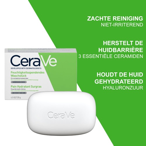 CeraVe Hydraterend Wastablet 128gr