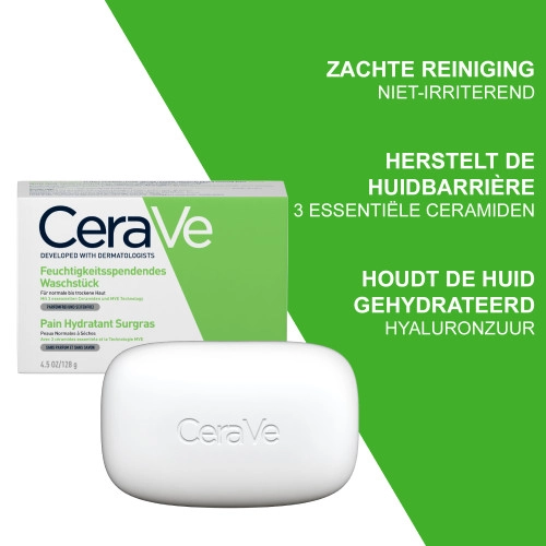 CeraVe Hydraterend Wastablet bestellen Mijnhuidonline