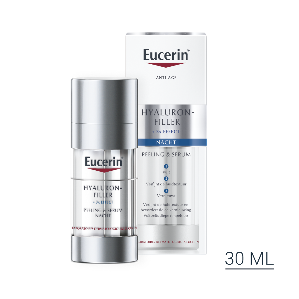 Eucerin Hyaluron-Filler Peeling en Serum Nacht 30 ml