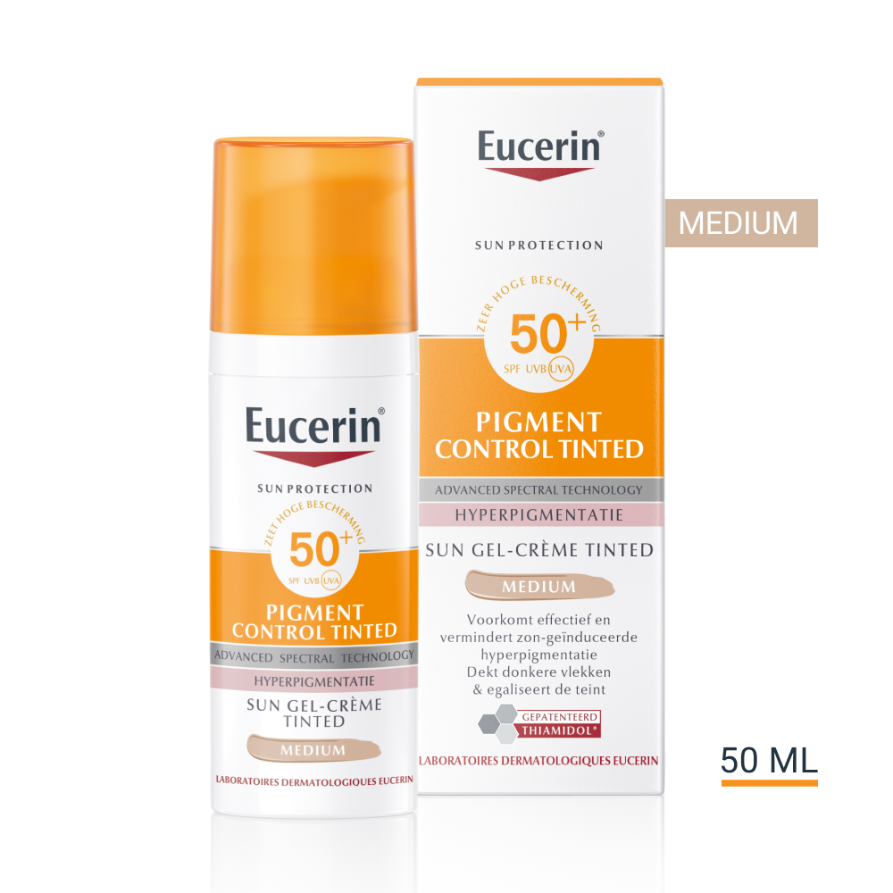 Eucerin Sun Pigment Control Tinted Medium SPF 50+ 50ml