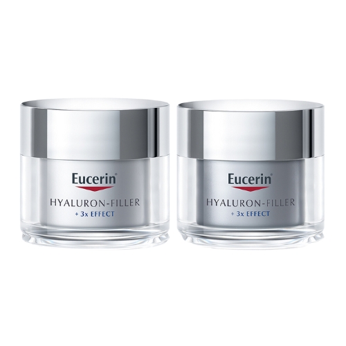 Eucerin Hyaluron Filler Dagcrème 50ml en Nachtcrème 50ml Routine Kit