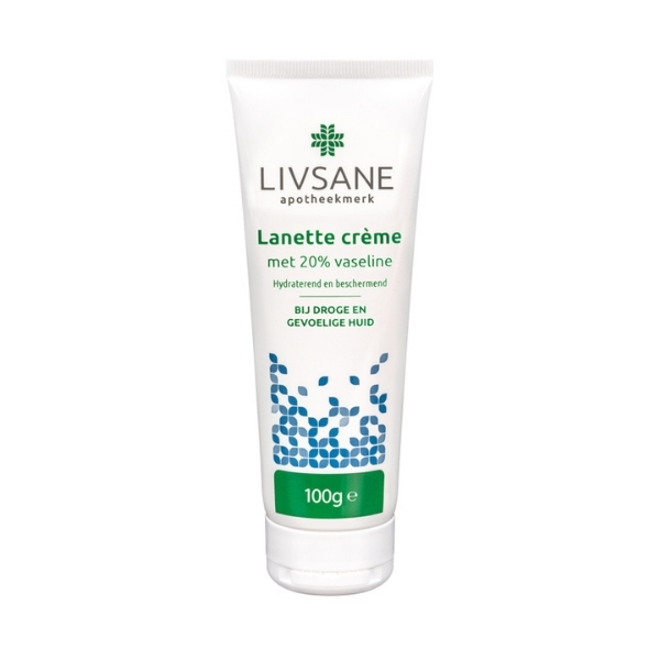 Livsane Lanettecrème 20% Vaseline 100gr