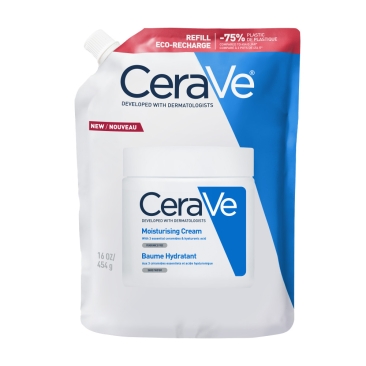 CeraVe Hydraterende Crème Navul Droge tot Zeer Droge Huid 454gr