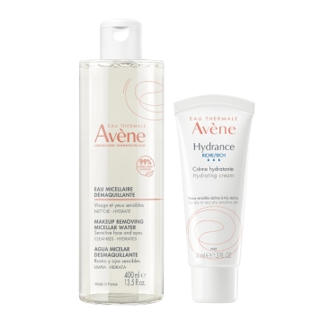 Avène Vochtarme en Droge Huid Routine Kit