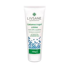 Livsane Cetomacrogolcrème 20% Vaseline 100gr