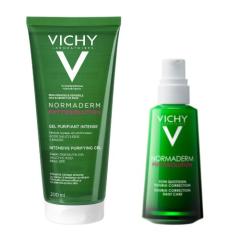 Vichy Normaderm Phytosolution Reinigingsgel 200ml en Dagcrème 50ml Routine Kit