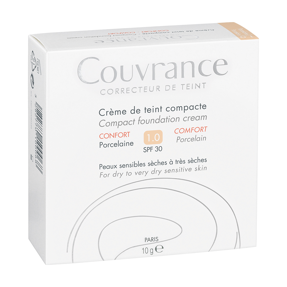 Avène Couvrance Getinte Compact Crème Porcelaine Comfort 9,5g
