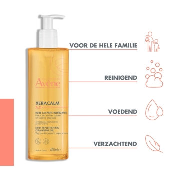 Avène XeraCalm A.D. Relipiderende Wasolie 400ml