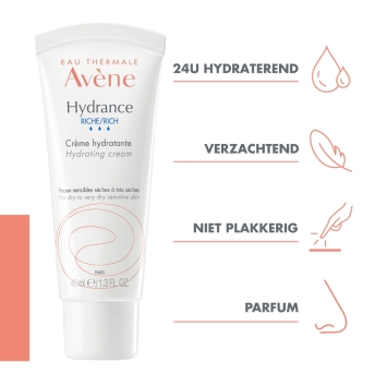 Avène Hydrance Hydraterende Crème Rijk 40ml