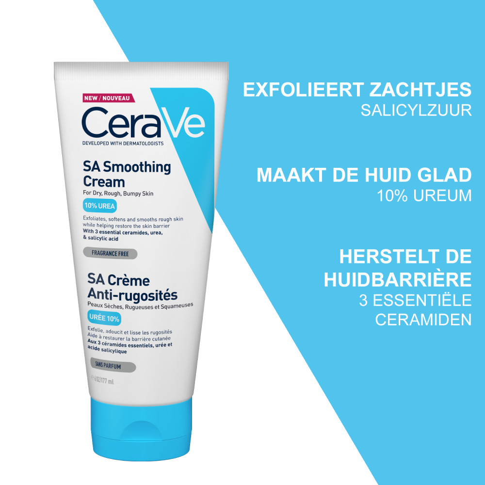 CeraVe SA Anti-ruwe huidcrème 177ml
