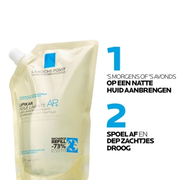 La Roche-Posay Lipikar Reinigingsolie AP+ Navul 400ml