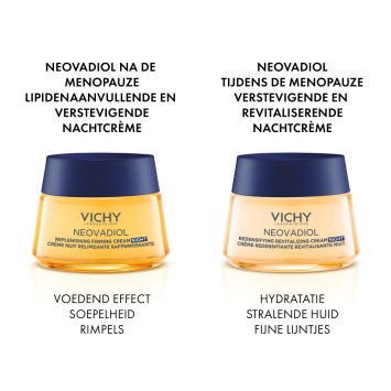 Vichy Neovadiol Lipidenaanvullende Revitaliserende Nachtcrème 50ml