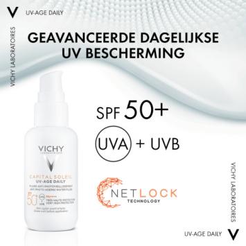 Vichy Capital Soleil UV-Age Daily SPF50+ Zonnebrand Getint 40ml