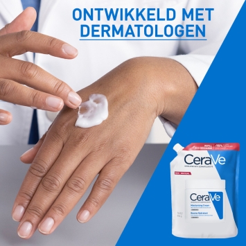 CeraVe Hydraterende Crème Navul Droge tot Zeer Droge Huid 454gr