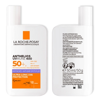 La Roche-Posay Anthelios UVMUNE 400 Anti-Pigmentvlekken Fluïde SPF50+ 50ml