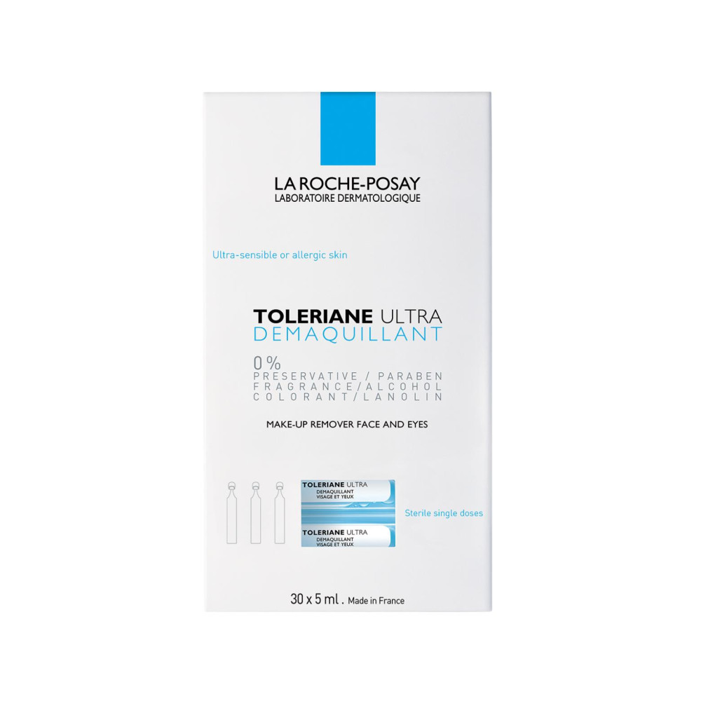 La Roche-Posay Toleriane Oogreinigingsampullen 30x5ml