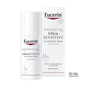 Eucerin UltraSENSITIVE kalmerende crème droge huid 50ml