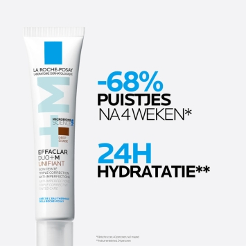 La Roche-Posay Effaclar DUO +M Unifiant Dark Dagcrème 40ml