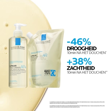 La Roche-Posay Lipikar Reinigingsolie AP+ Navulling 400ml
